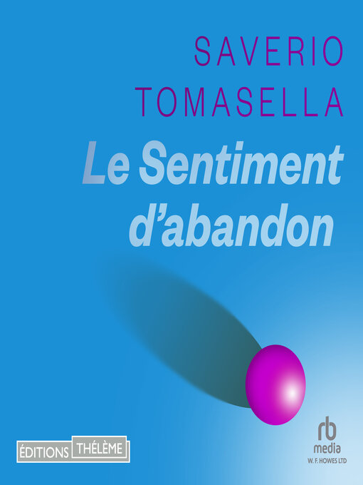 Cover image for Le Sentiment d'abandon